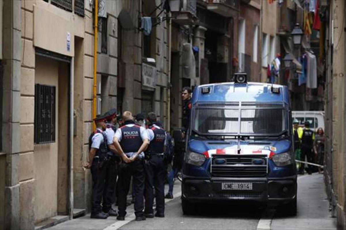 Frustració policial davant les ocupacions delinqüencials