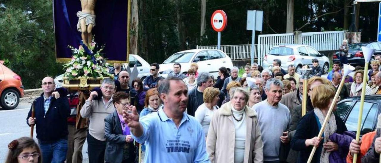 El traslado de las imágenes del año pasado. // Gonzalo Núñez