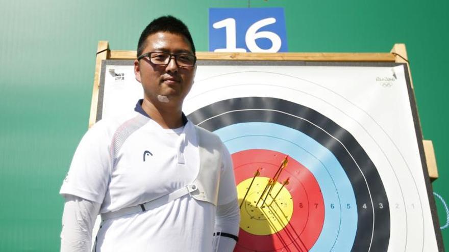 Kim Woojin, primer récord mundial en Río 2016.