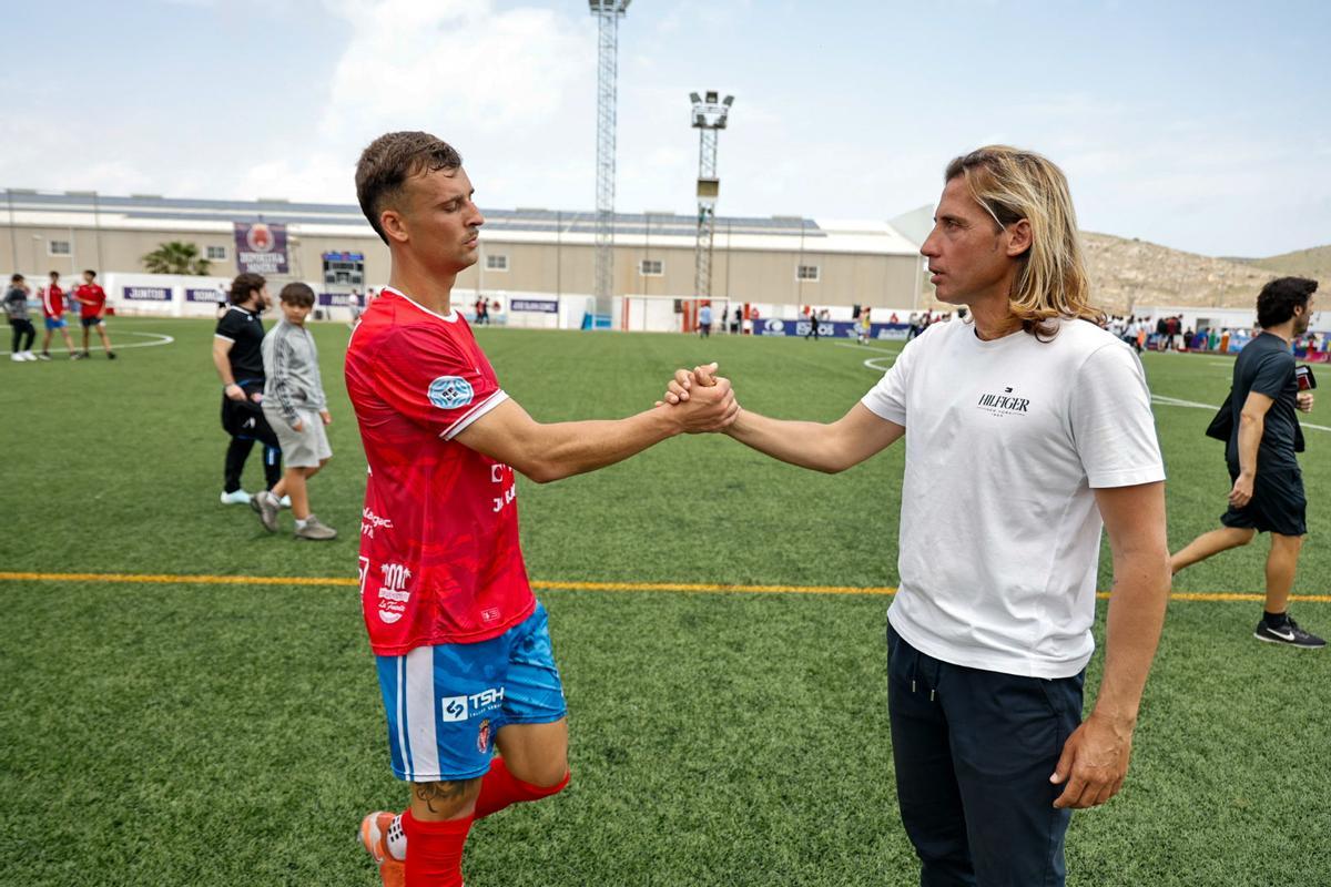 Las mejores imágenes del Deportiva Minera y el Lorcal Deportiva