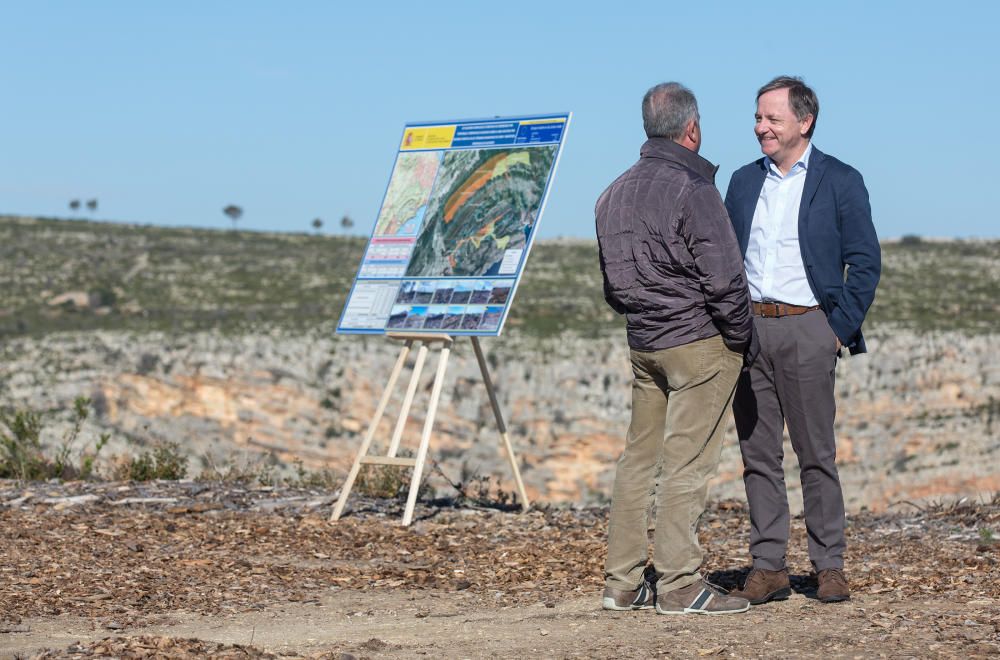 El Gobierno finaliza los trabajos de restauración en el paraje de la Granadella