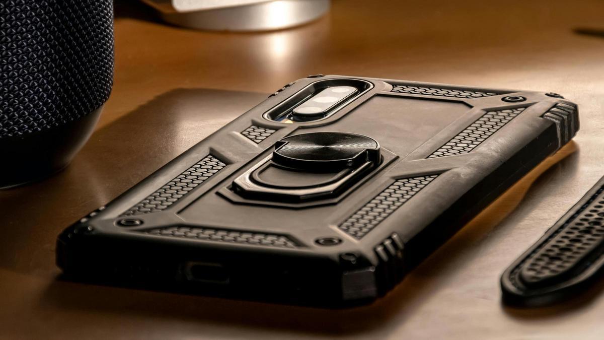 Un móvil dado la vuelta para no ver su contenido