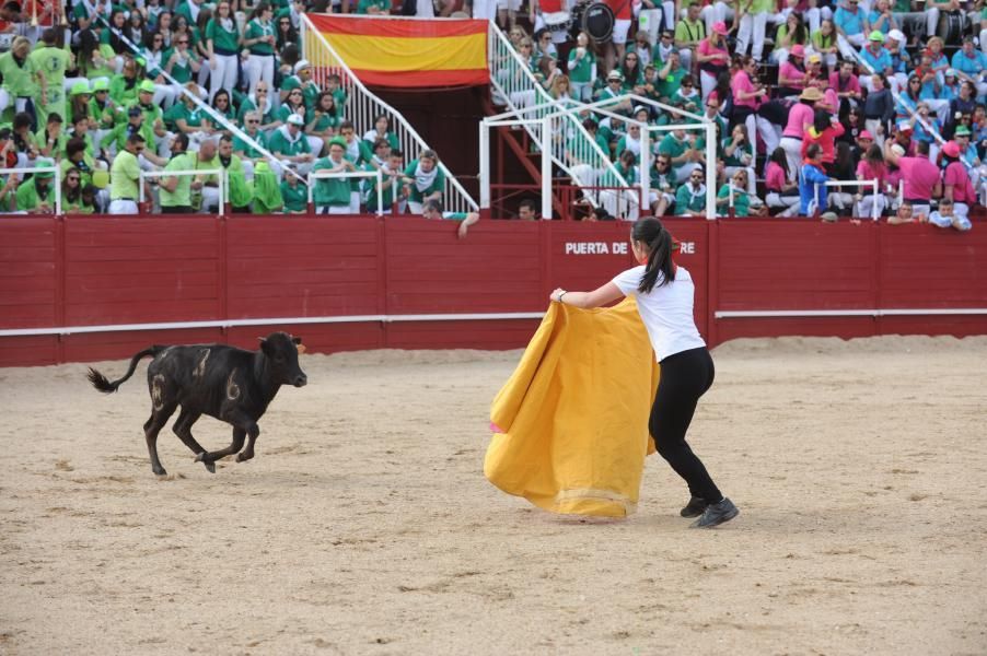 Becerrada, encierros y vaca de la sangría