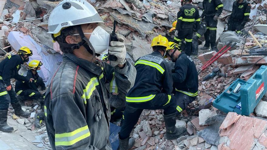 El balance de dos días trágicos en Peñíscola por el derrumbe de un edificio con dos víctimas mortales