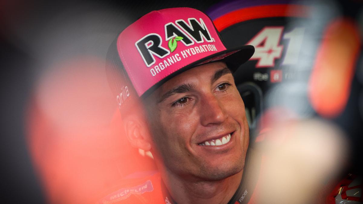 Aleix Espargaro , piloto de Aprilia