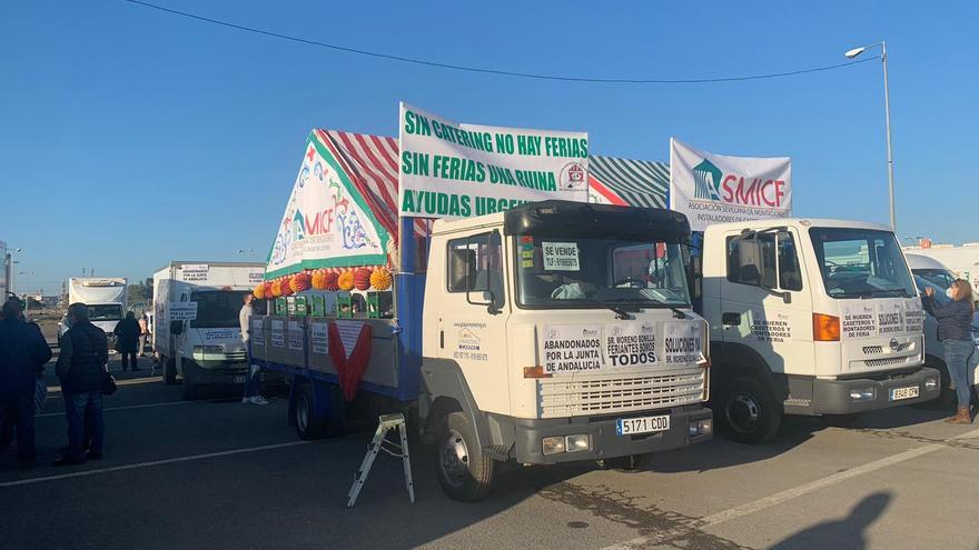 Los feriantes de Andalucía critican las ayudas convocadas por la Junta