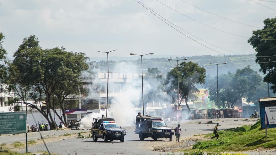 Mueren al menos nueve personas en manifestaciones en Kenia