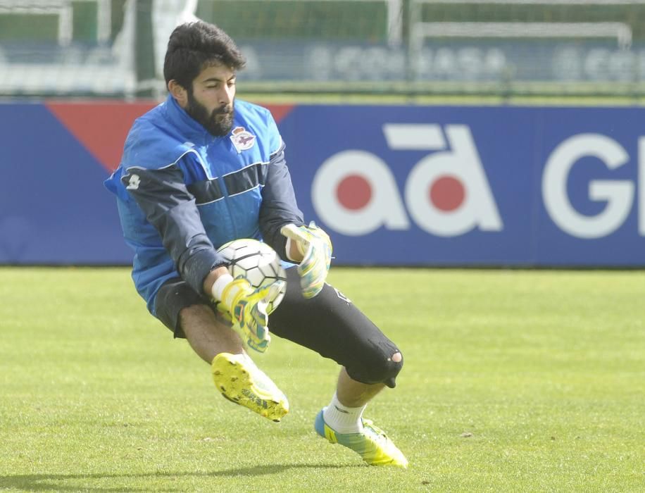 El Deportivo entrena para reponerse de la goleada