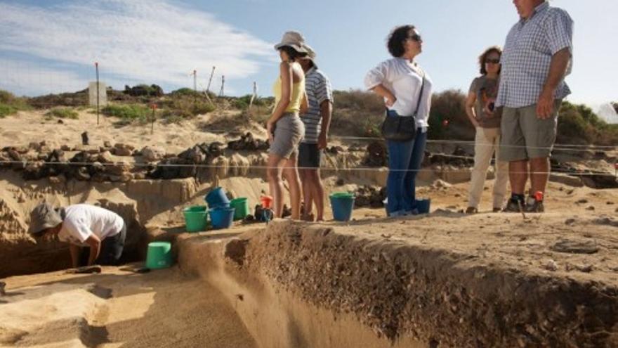 Yacimiento en Isla de Lobos