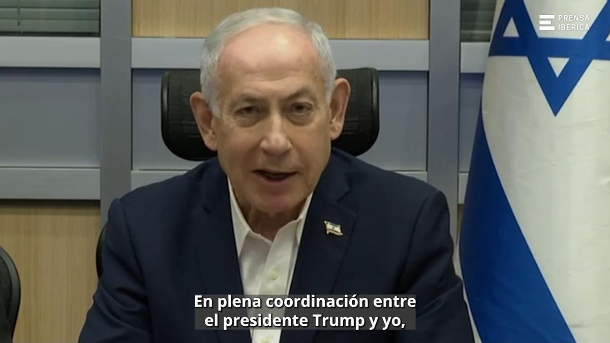 Netanyahu asegura que Israel ha destruido el 70% del acero iraní