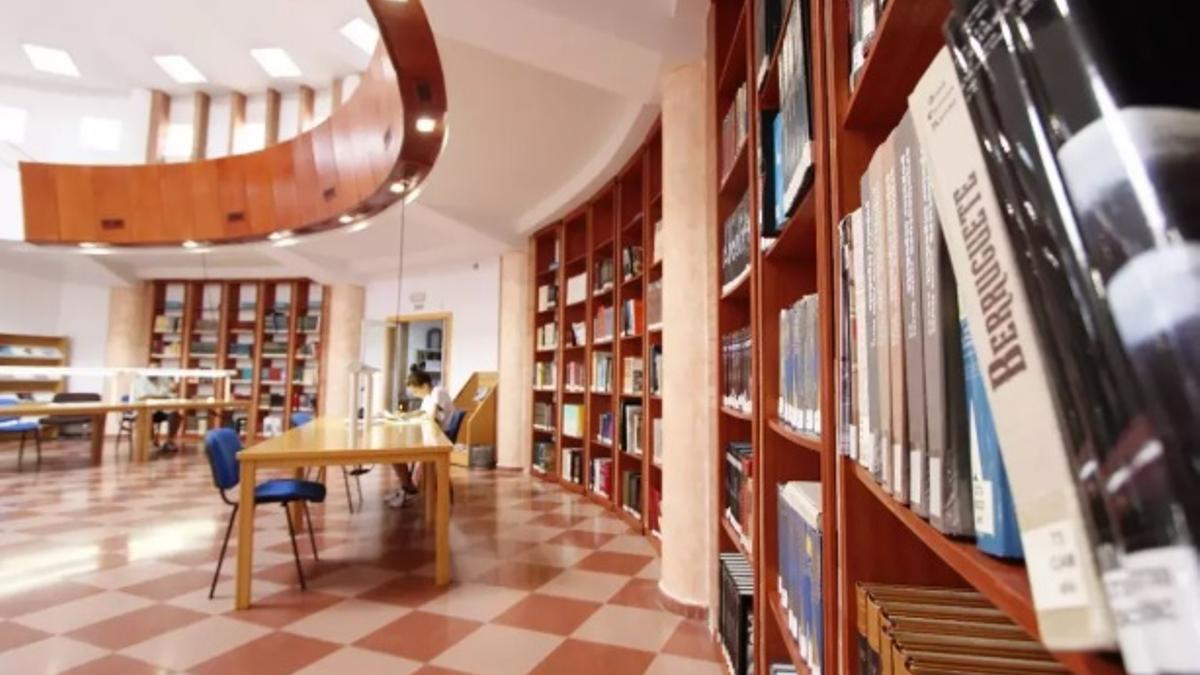 Instalaciones de la biblioteca municipal Juan Pablo Forner.