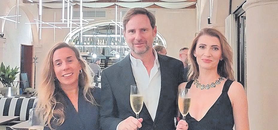 Laura García, Jorge Gómez y Yustina Maksymiec.