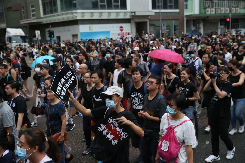 Protestas en Hong Kong