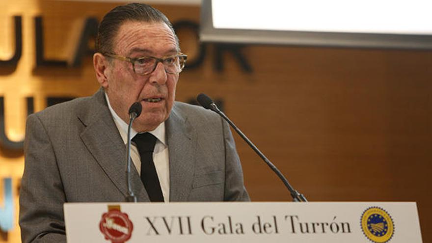 José Enrique Garrigós, en la última gala celebrada el año pasado.