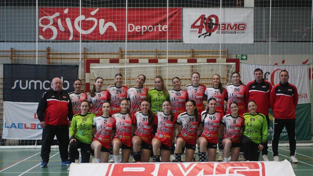 La presentación de los equipos inferiores del Balonmano Gijón, en imágenes.