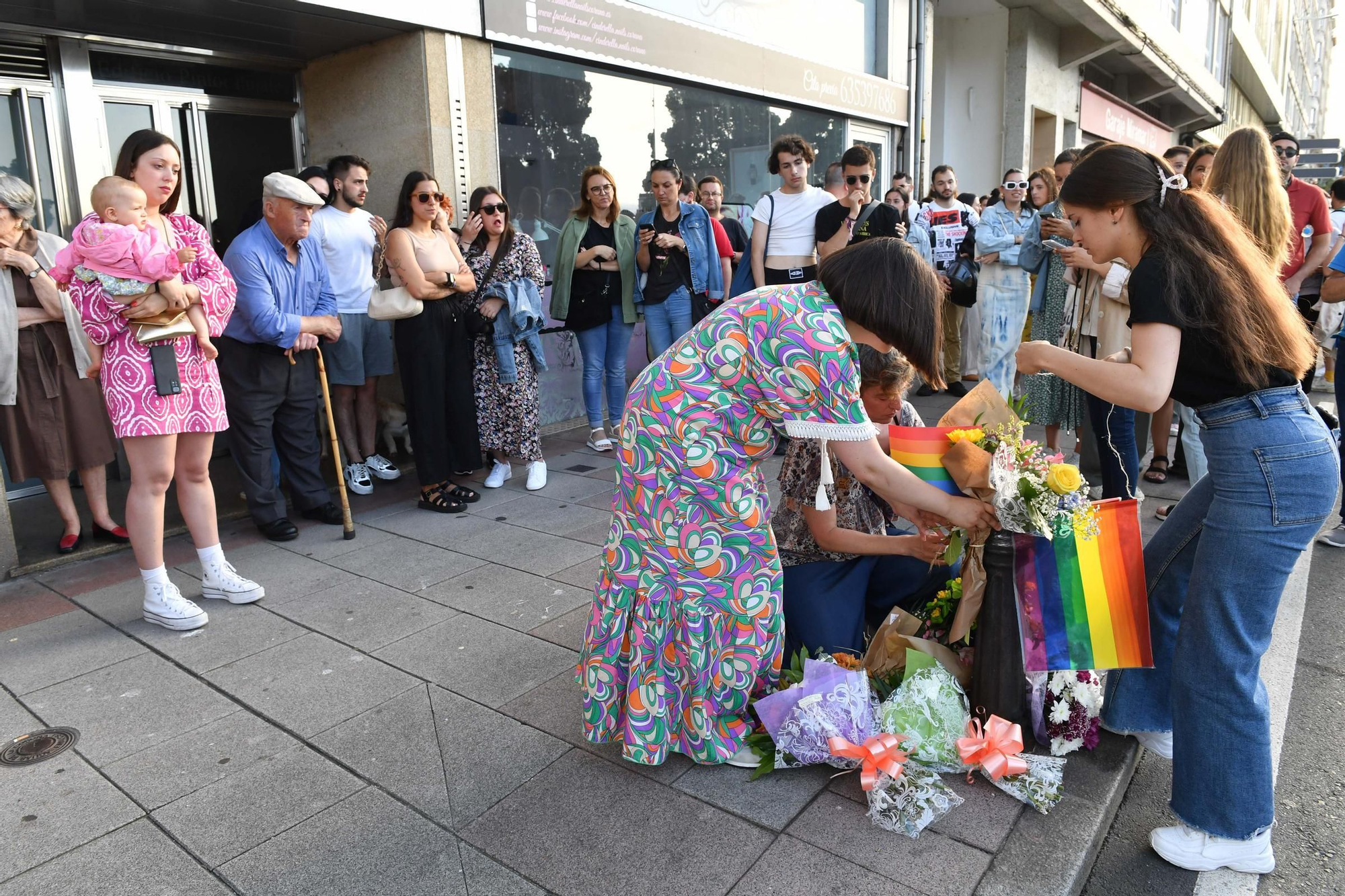 Homenaje en A Coruña a Samuel Luiz dos años después del crimen: "No podemos olvidar lo que pasó"