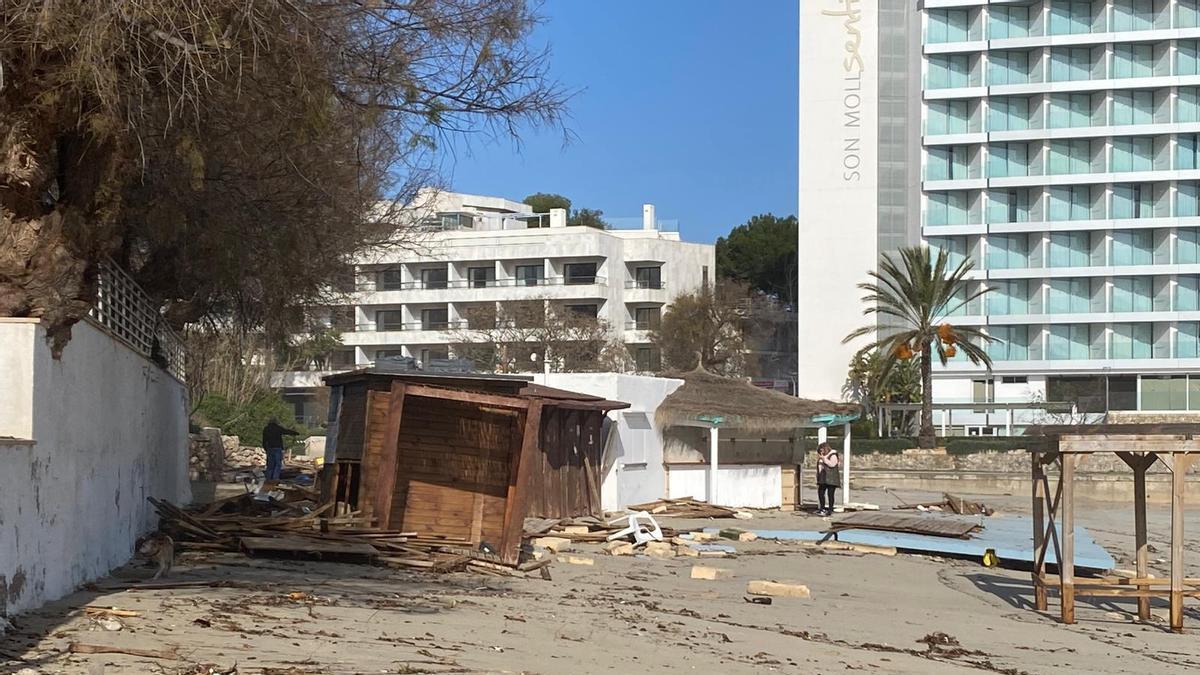 Unwetter im Osten von Mallorca