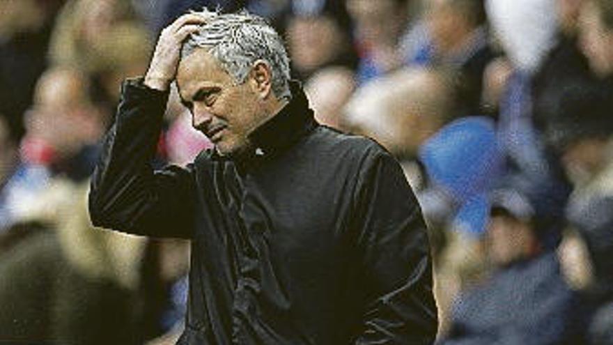 Mourinho, ayer.