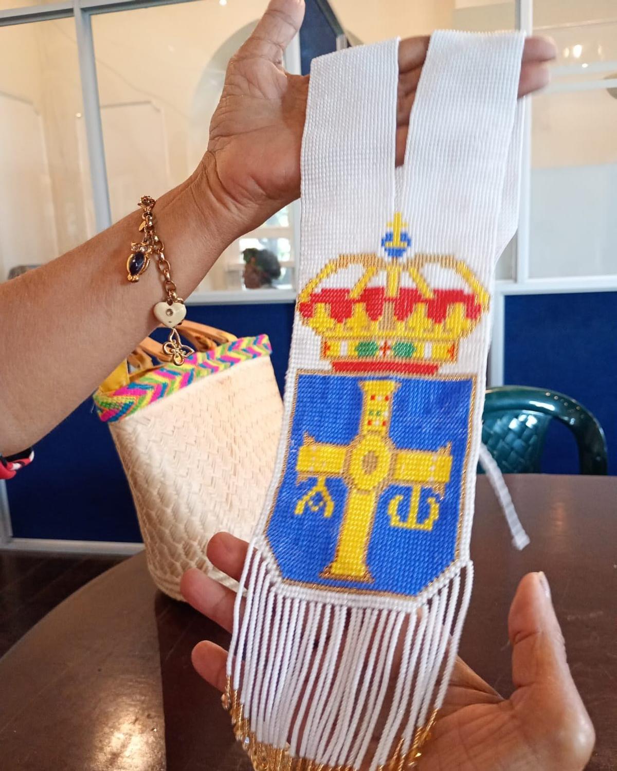 El pectoral con el escudo del Principad-
