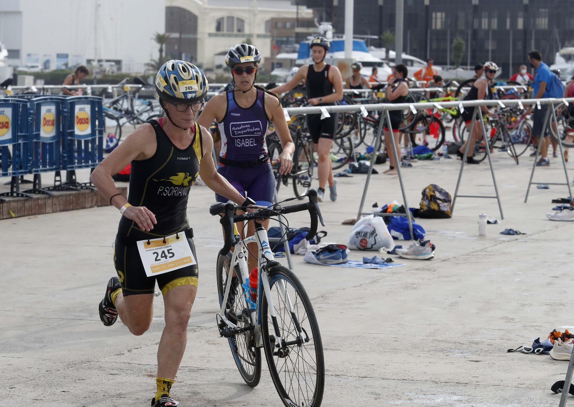 Europe Triathlon Championships Valencia 2021.  Supersprint Open masculino y femenino