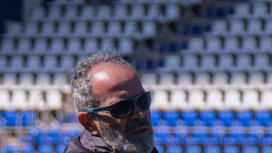 Álvaro Cervera, en la Ciudad Deportiva. | ANDRÉS GUTIÉRREZ