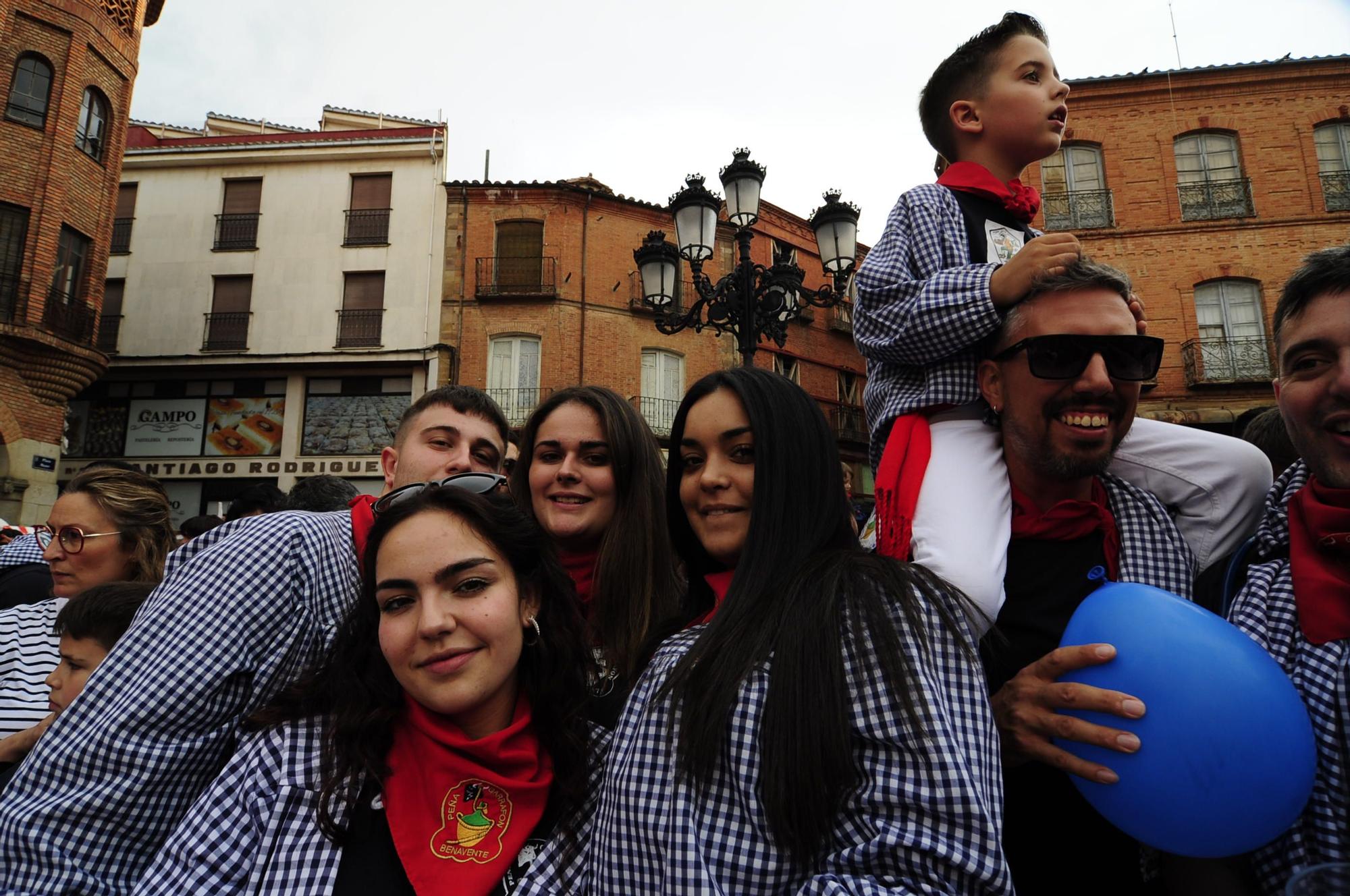 El chupinazo de Rencoroso: Así ha estado la Plaza Mayor de Benavente