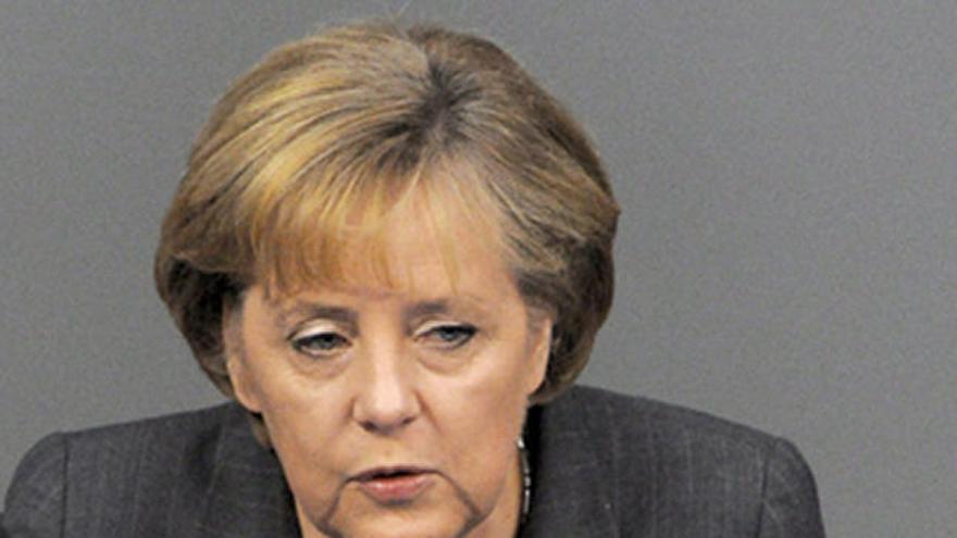 La canciller Angela Merkel.