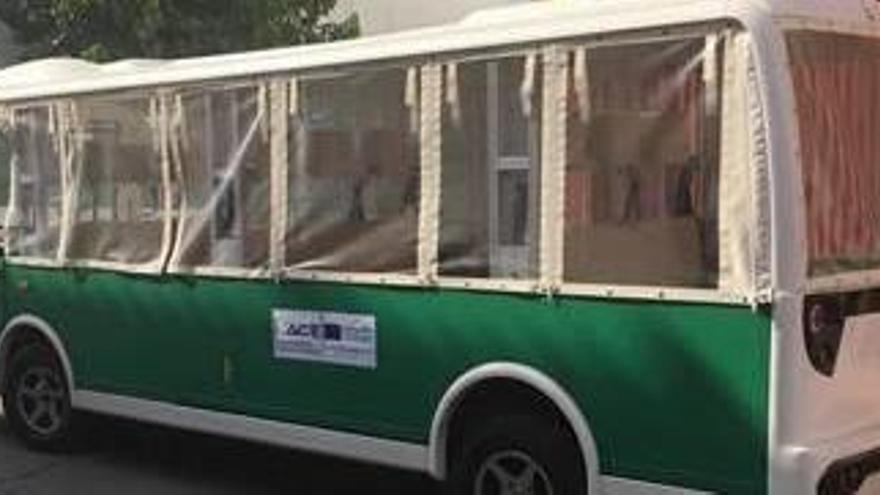 Un autobús con «cremalleras» para el transporte urbano