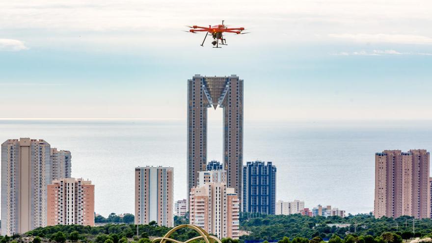 Fotografía de archivo de un Congreso de drones en Benidorm.