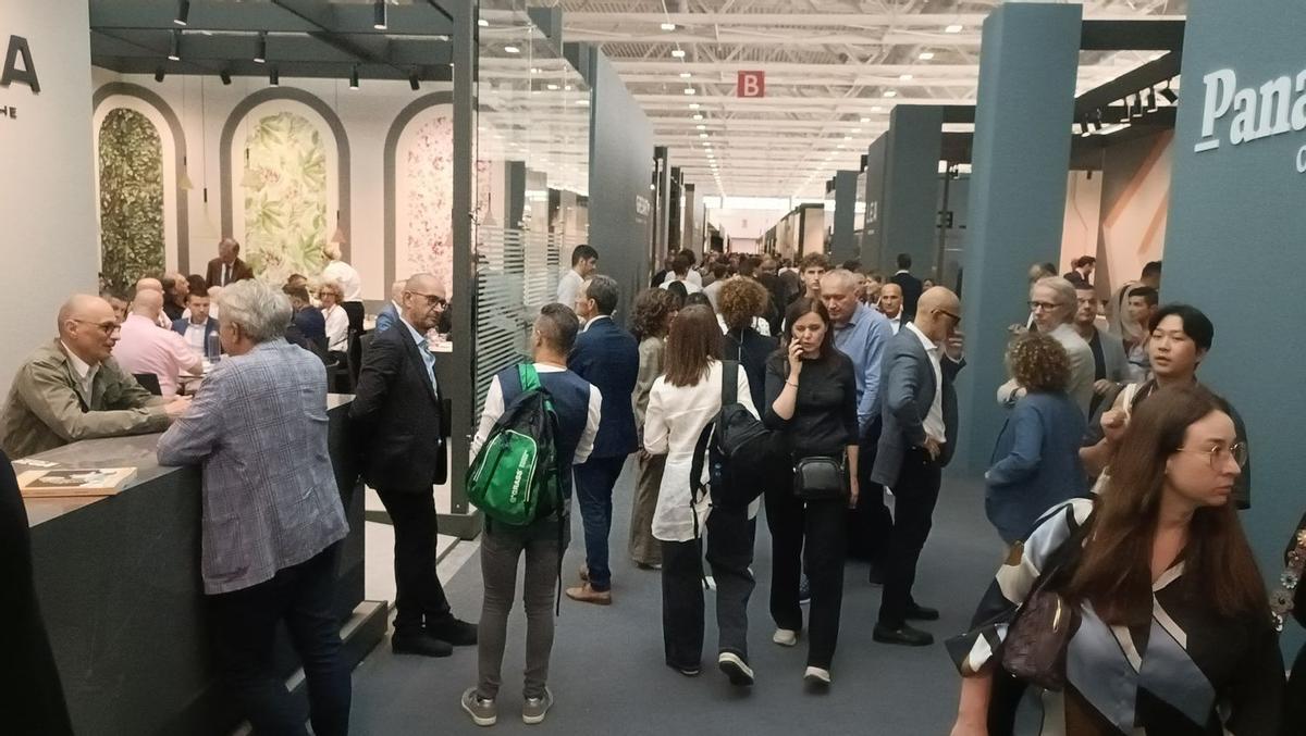 Las imágenes de la tercera jornada de Cersaie