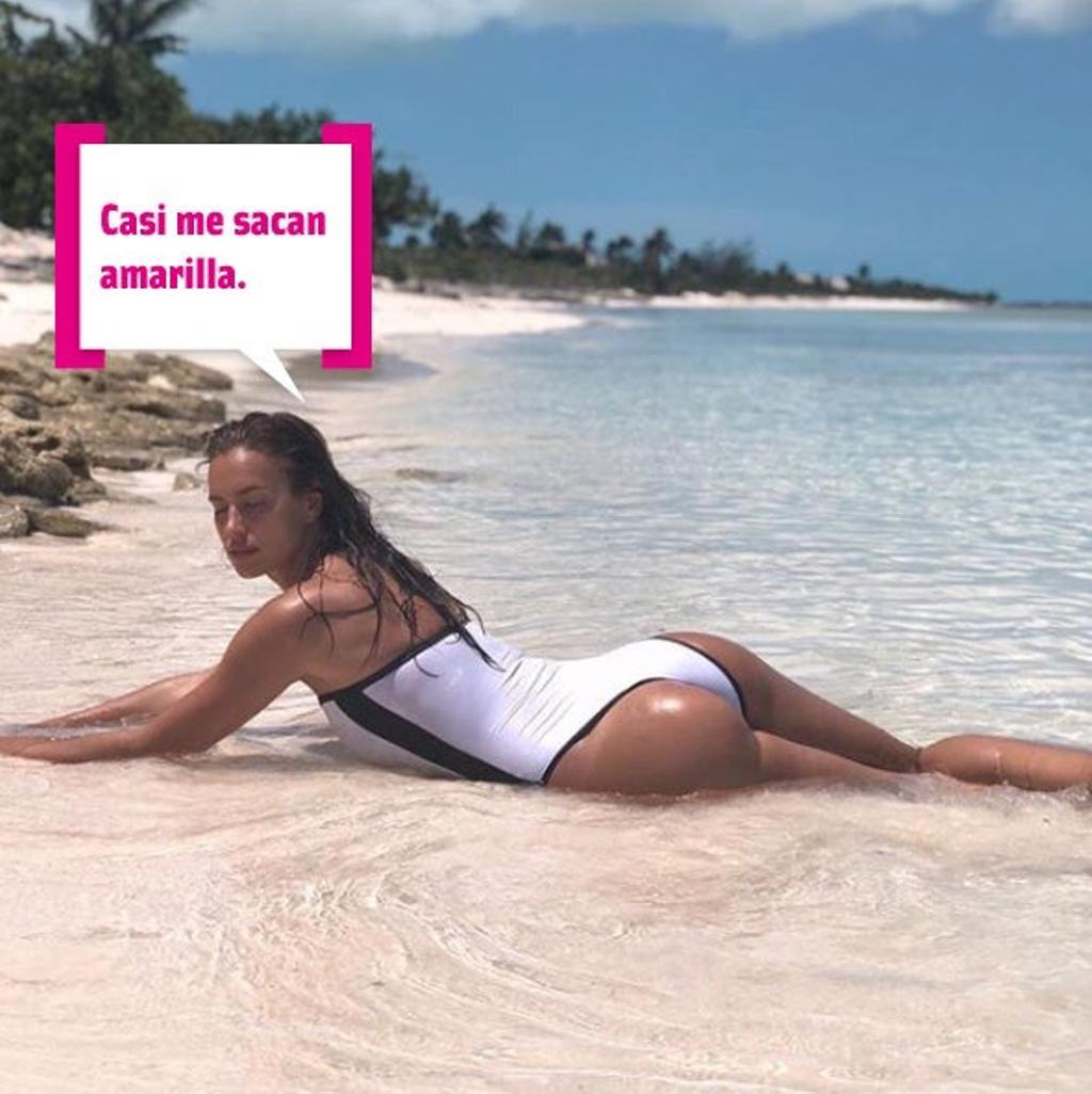 Irina Shayk, sexy en la playa