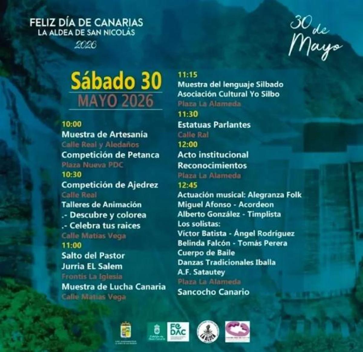 Día de Canarias en La Aldea de San Nicolás.
