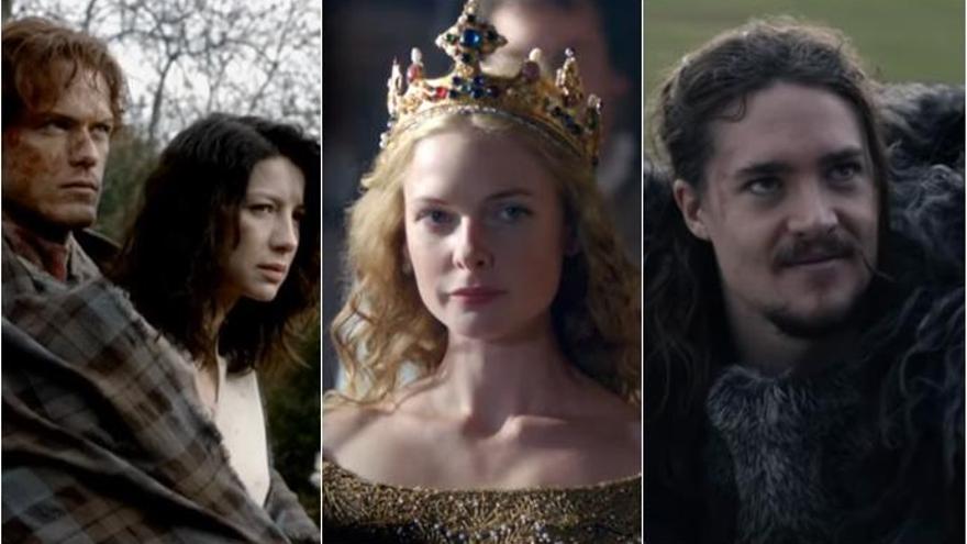 &#039;Outlander&#039;, &#039;The White Queen&#039; y &#039;The Last Kingdom&#039;.