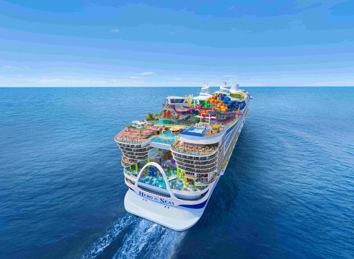 El nuevo crucero 'Hero of the Seas', de Royal Caribbean.