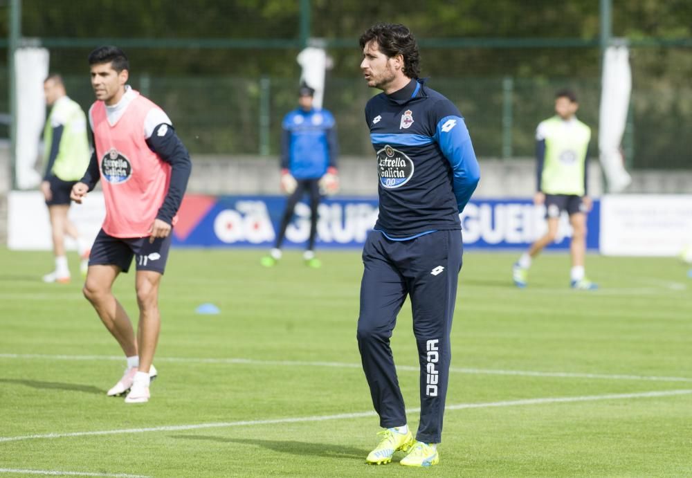 Nueva sesión de entrenamiento en Abegondo