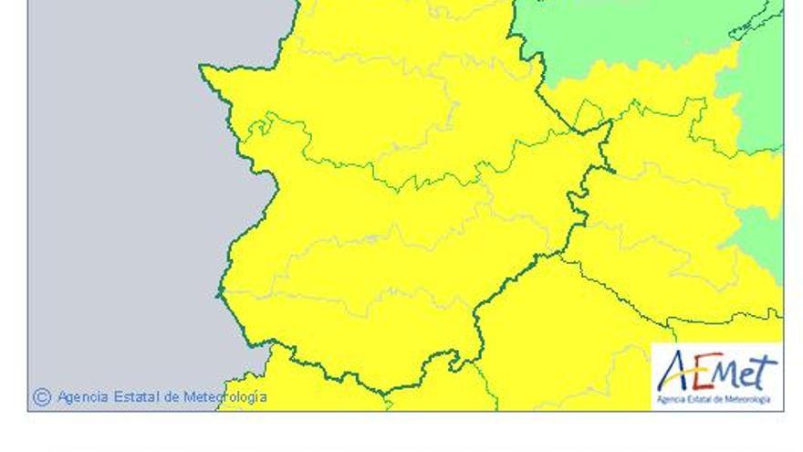 El 112 activa la alerta ante la previsión de tormentas en Extremadura