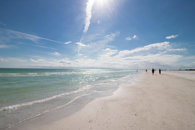 Siesta Beach en Florida