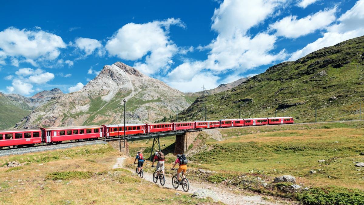 Bernina Express, Suiza