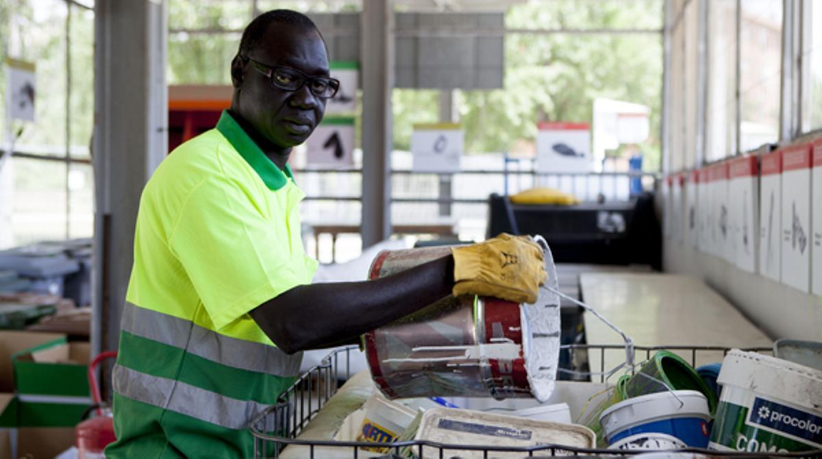 Habitants dels assentaments del Poblenou.