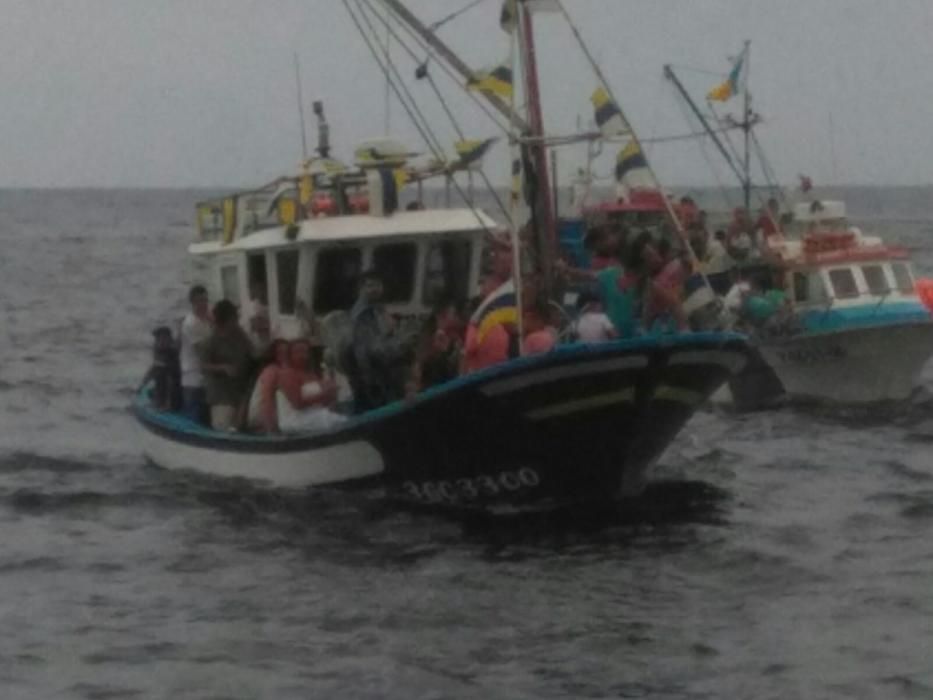 Cierre de las fiestas del Carmen en La Santa