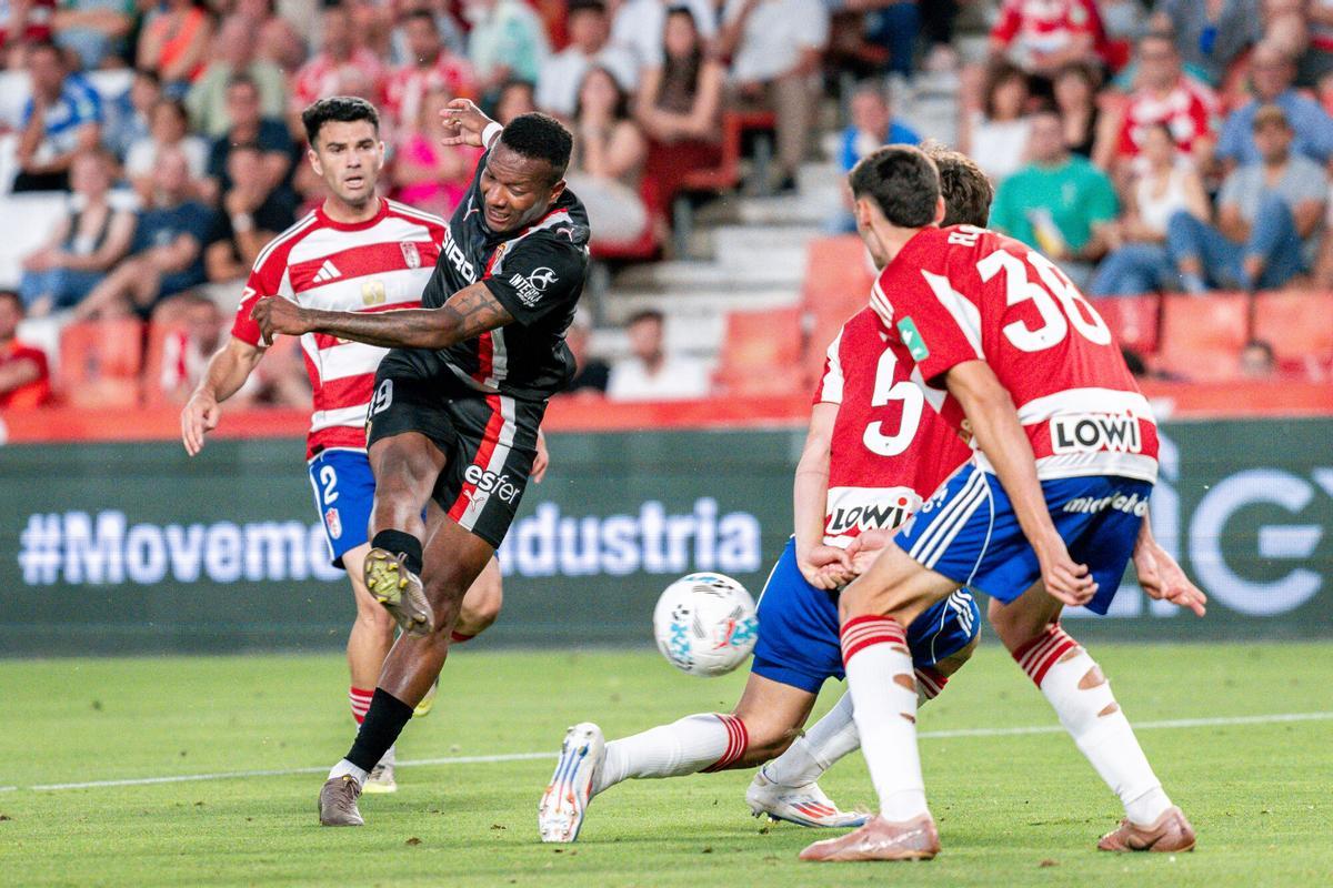 Así fue el partido entre el Sporting y el Granada