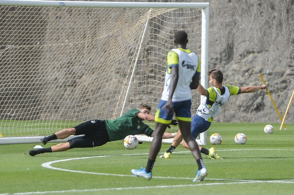 Entrenamiento de la UD Las Palmas