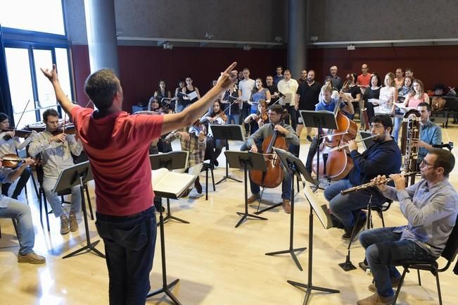 Ensayos de los conciertos del Internacional Bach ...