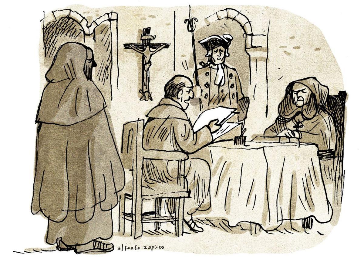 El abad Diego Francisco de Castro Gallego, hereje y delator