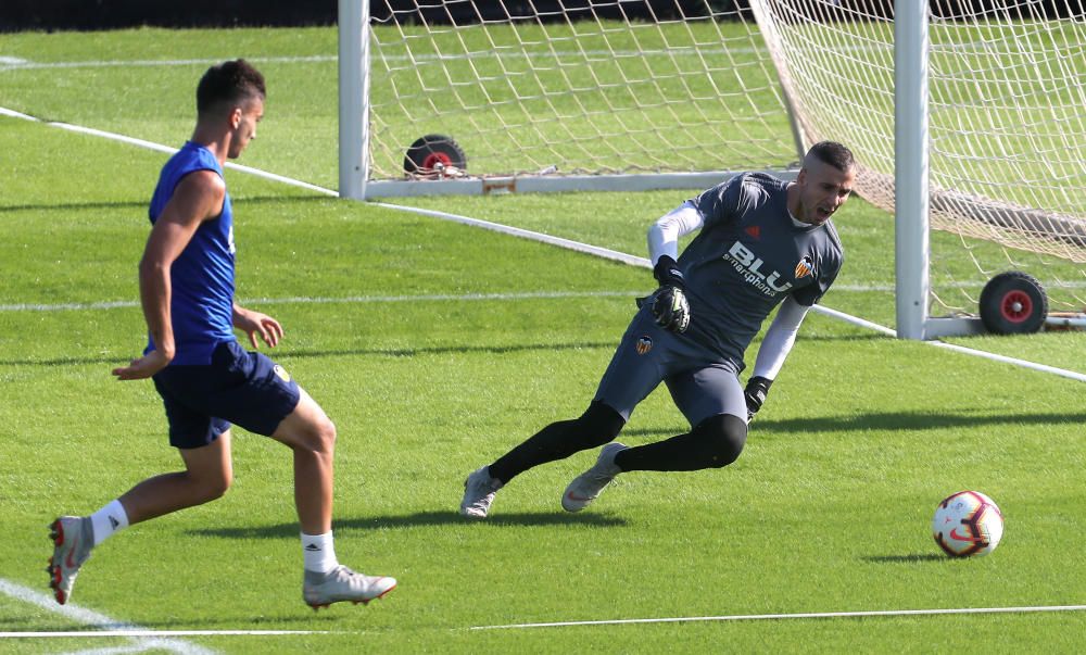 El Valencia CF ultima su preparación para recibir