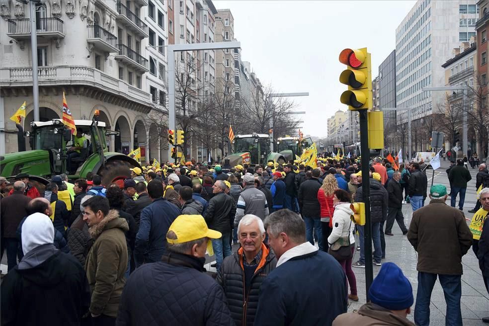 La Tractorada toma Zaragoza