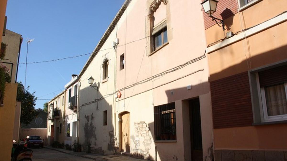 La Casa dels Finestrals Gòtics del carrer Xipreret donde los historiadores sitúan que se firmó el 'Convenio de L'Hospitalet'