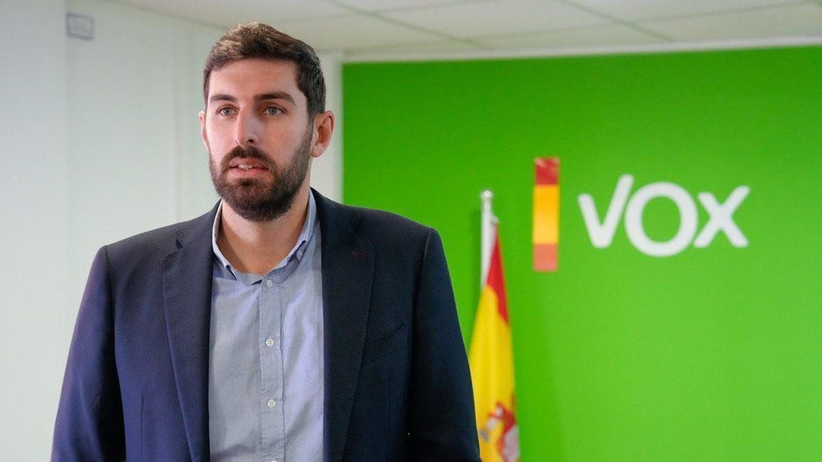 El presidente provincial de Vox, José Ángel Antelo.