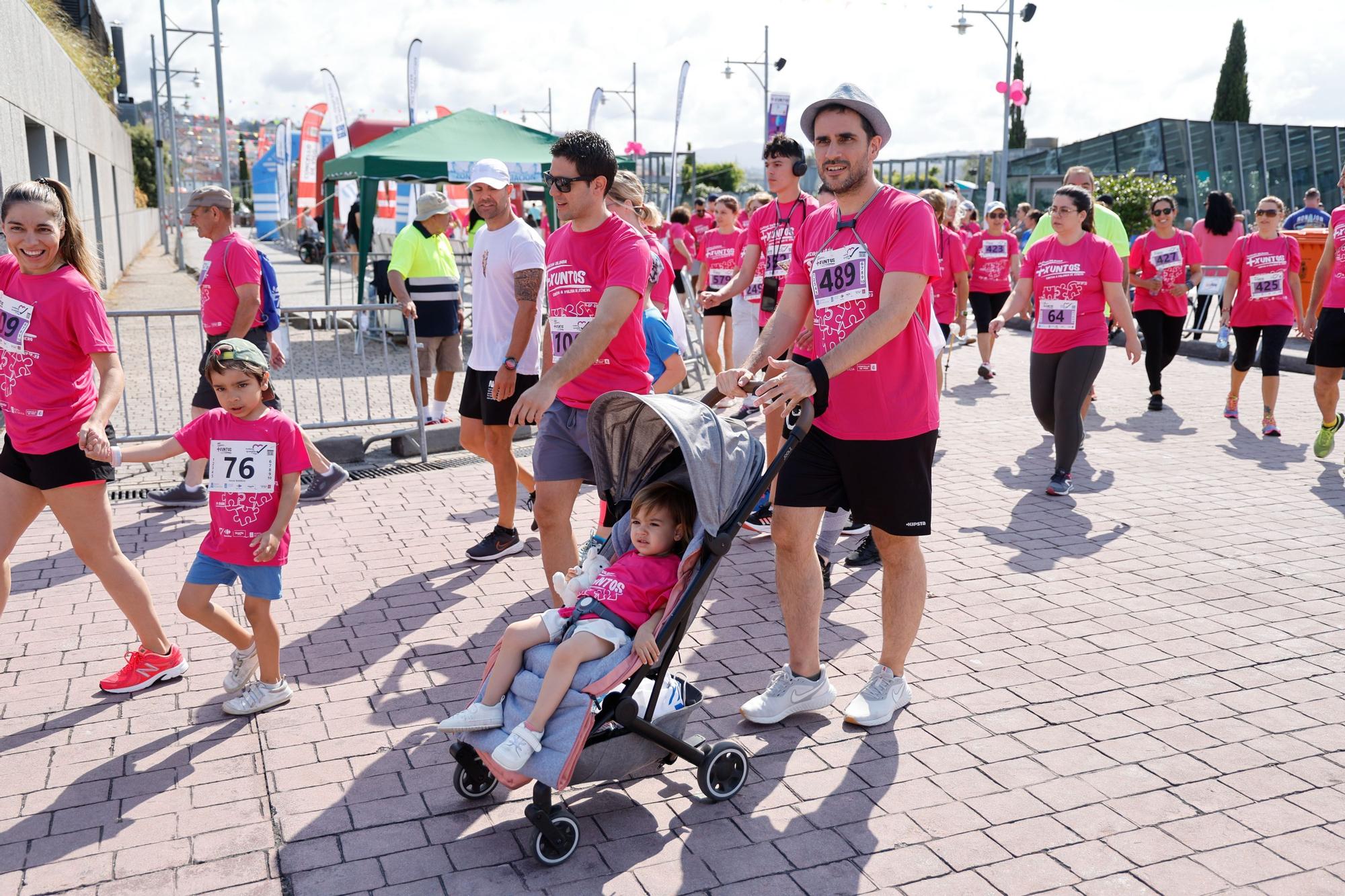 Una carrera en rosa contra la violencia de género