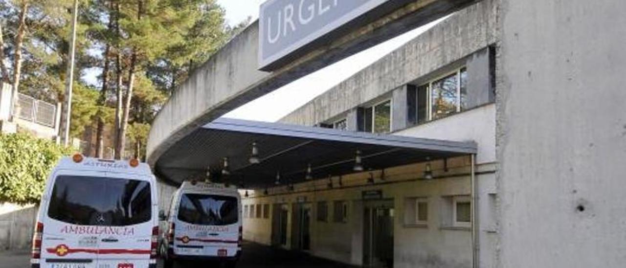 La entrada a la zona de Urgencias del Hospital Valle del Nalón. | LNE